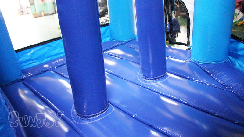 paw patrol bouncy castle combo jumping floor