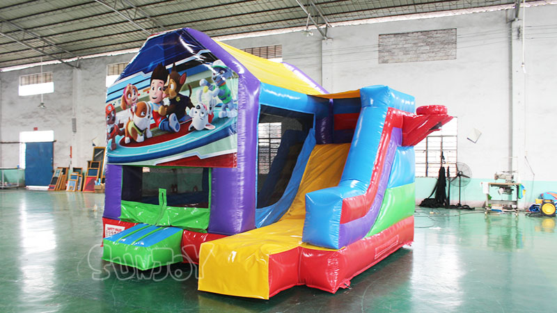 13x13 paw patrol jump house combo for sale