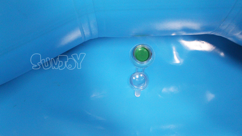 2.5m small inflatable pool drain hole
