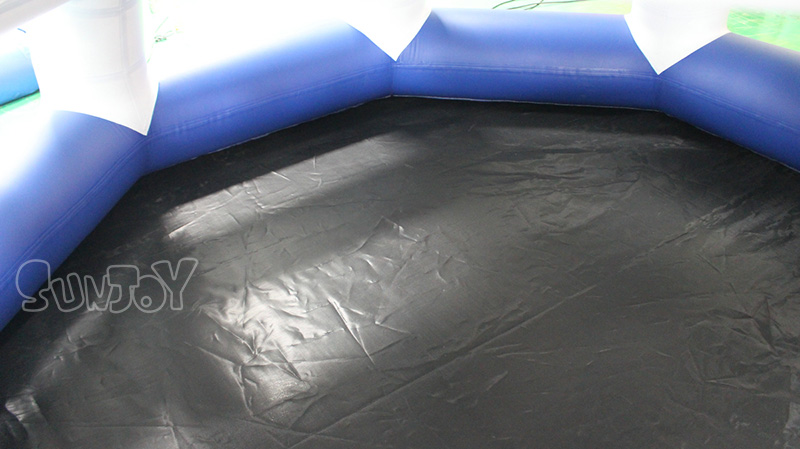 floating climbing dome trampoline fabric