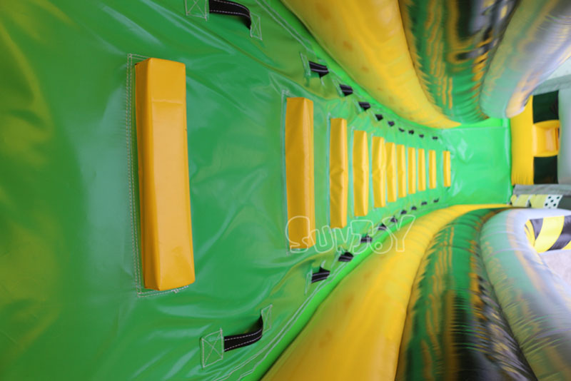 nuclear meltdown amusement park climbing stair