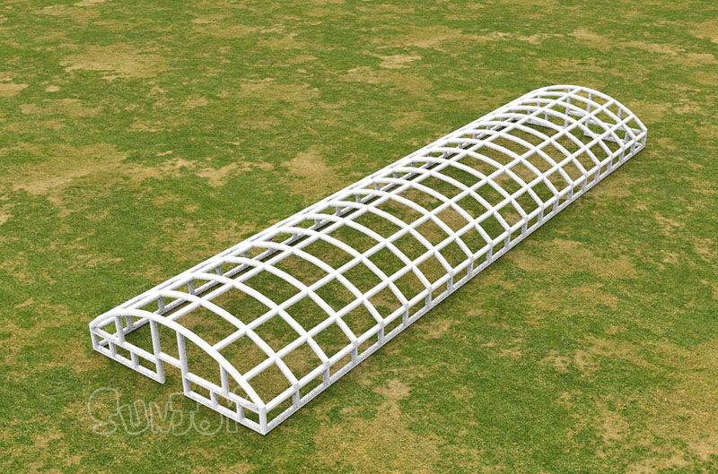 90m air sealed tent inflatable structure 2