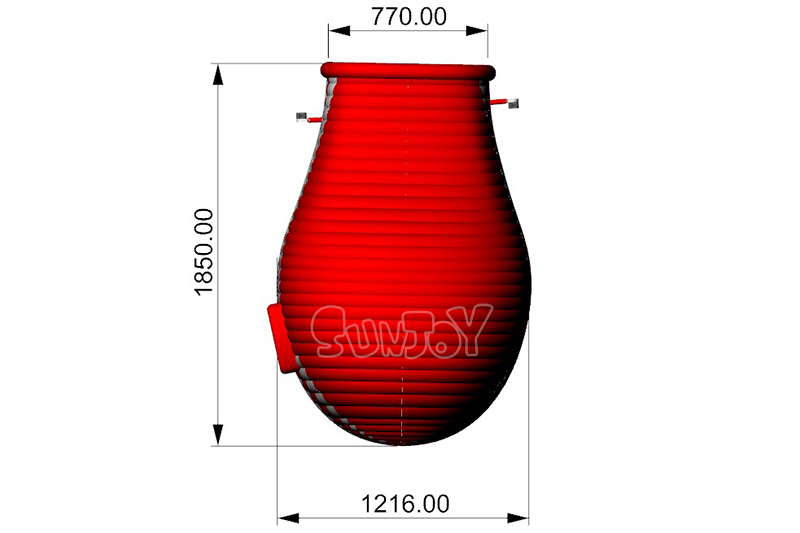 single whale inflatable tent size