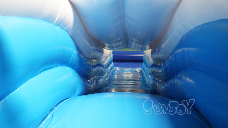 inflatable bear water park sliding