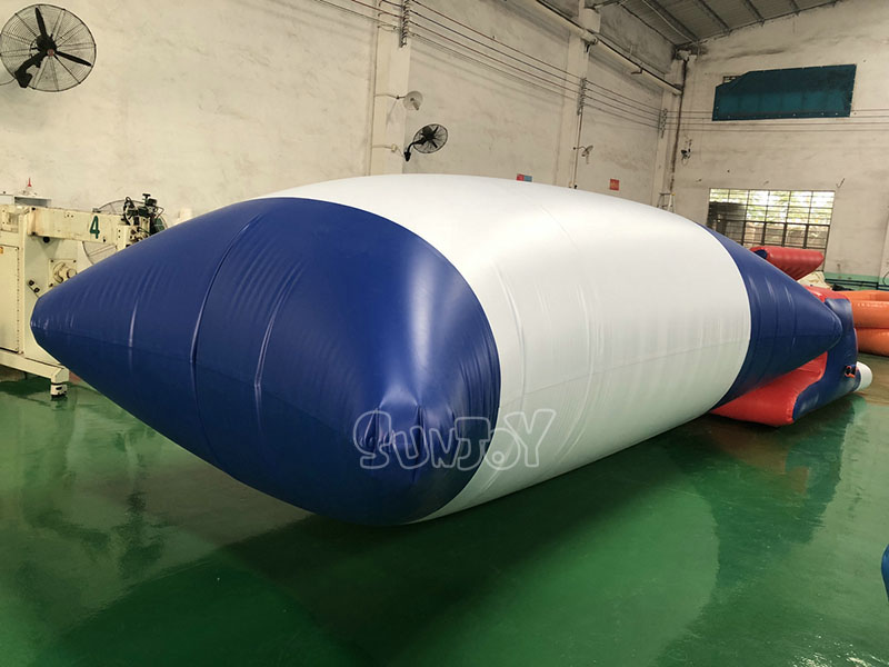 inflatable blob jump pillow