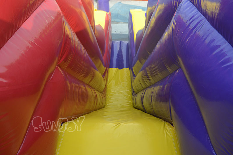 daredevil island inflatable slide