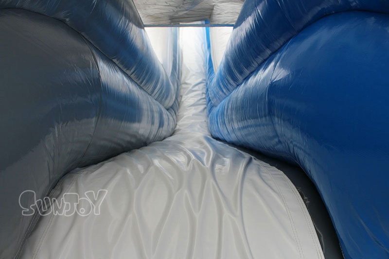 arctic plunge inflatable slide sliding