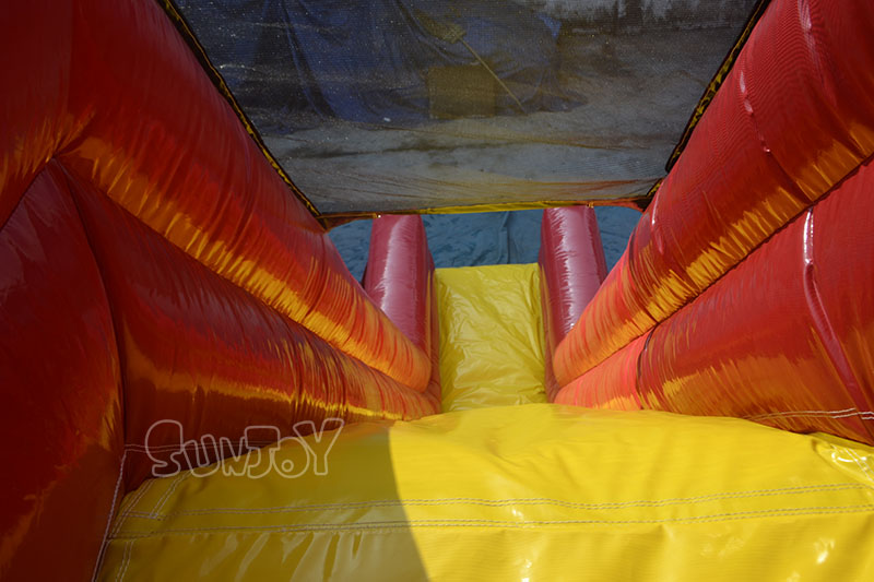 inflatable jungle gym slide
