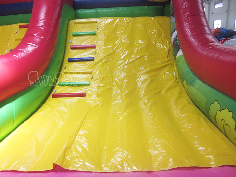 zoo inflatable obsatcle course details 4