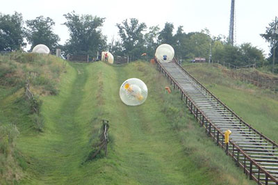 downhill zorbing downhill zorbing