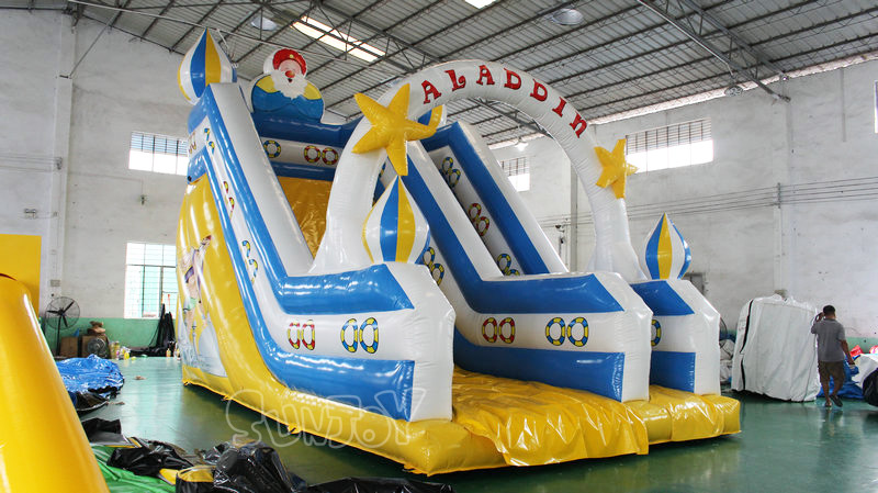 aladdin inflatable slide for sale cheap
