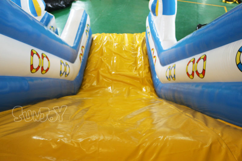 aladdin inflatable slide sliding