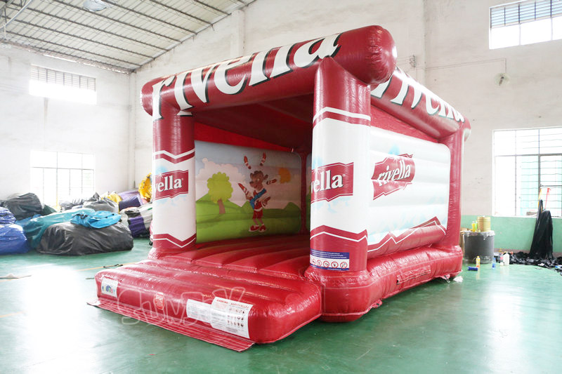 custom advertising bounce house