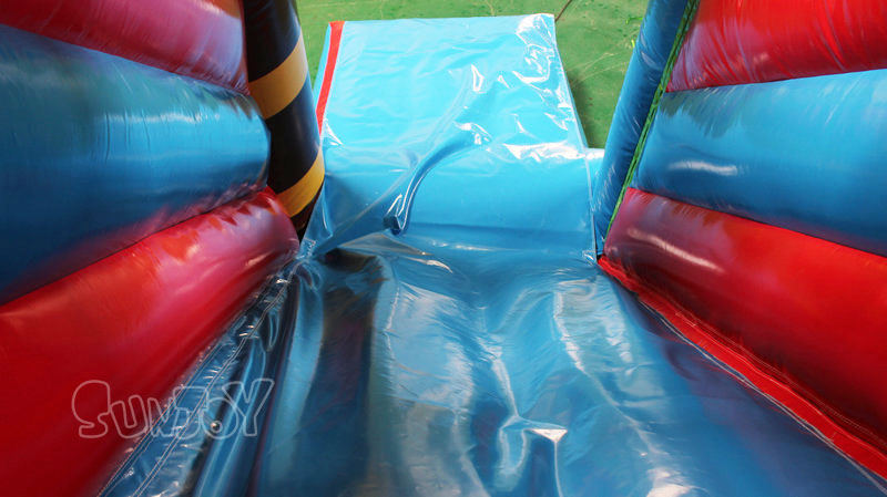 monkey safari inflatable combo sliding