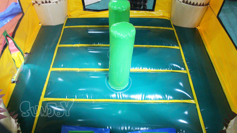 jungle water bounce house jumping floor
