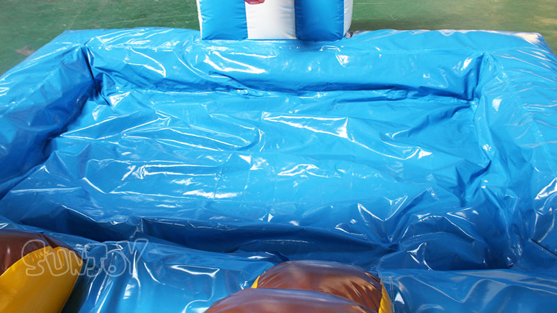 21 feet inflatable water slide splash pool