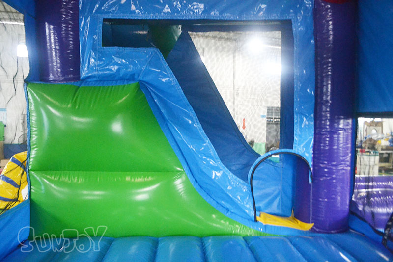 superhero jumping castle combo details 1