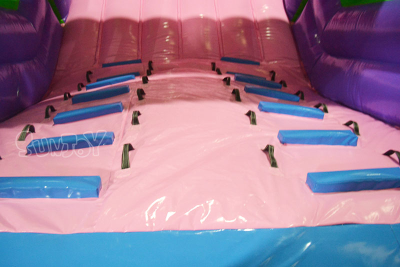 12m pink green obstacle course details 3