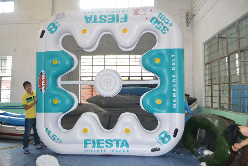 inflatable floating lounge bar for sale