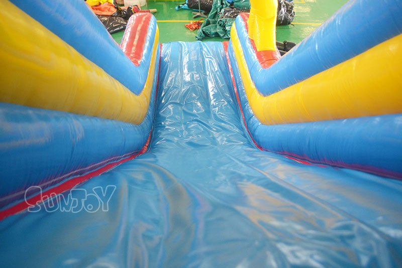 16 feet cannons inflatable slide sliding lane