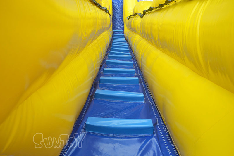 28ft giant inflatable slide climbing stair
