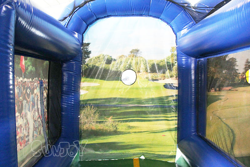inflatable golf range details 2
