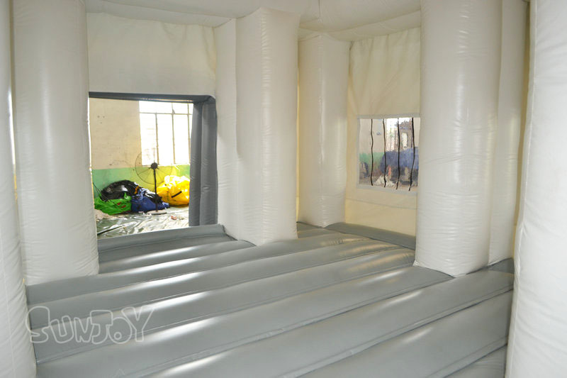Japanese tower bounce house inside space Japanese tower bounce house inside space