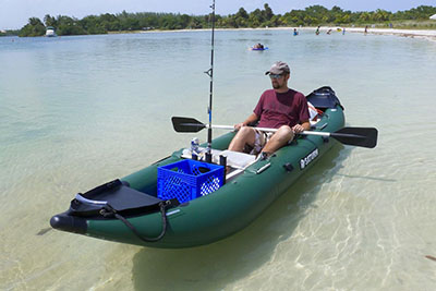 inflatable kayak for fishing