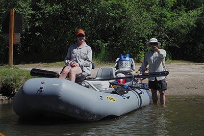 inflatable raft for fishing