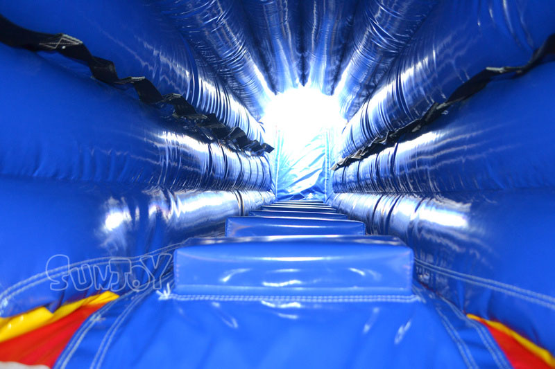 5m inflatable slide climbing tunnel