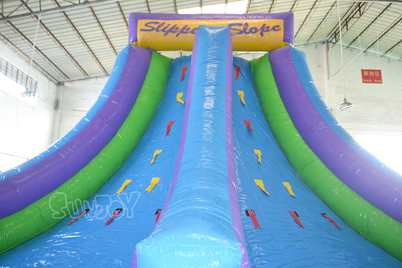inflatable slippery slope details