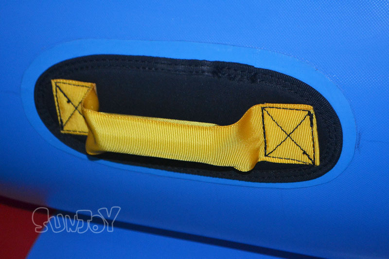 double-layer trampoline handle