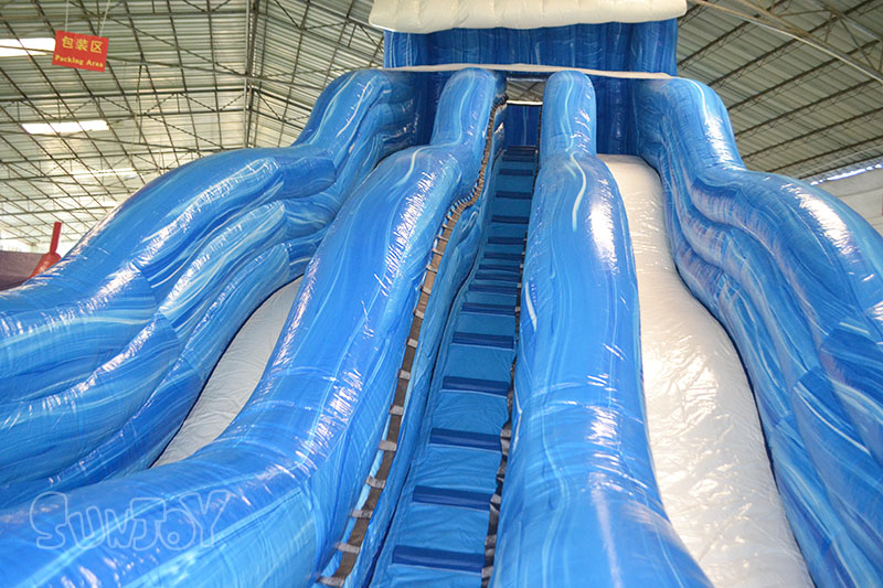 26' tsunami inflatable wet/dry slide for kids