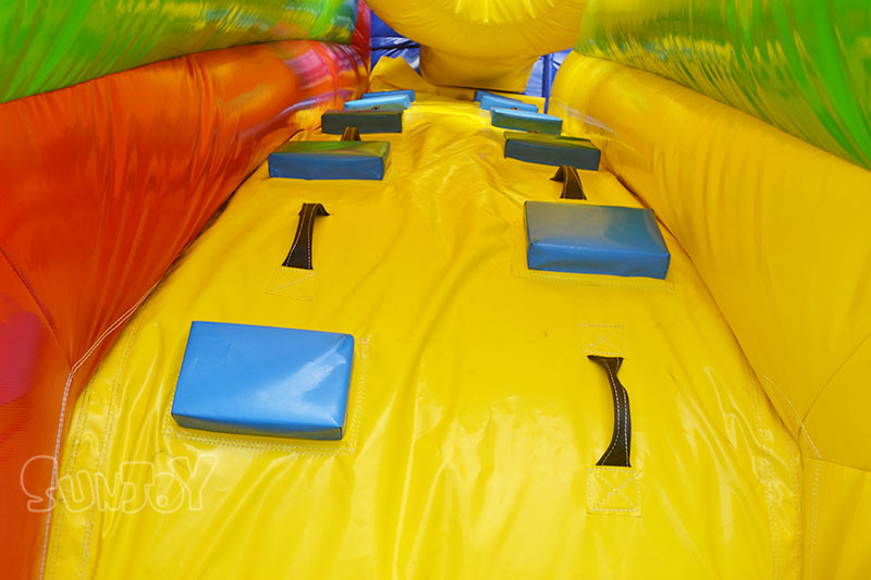 RGBY inflatable playground details 3