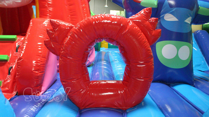 Pj Masks inflatable playground details 1