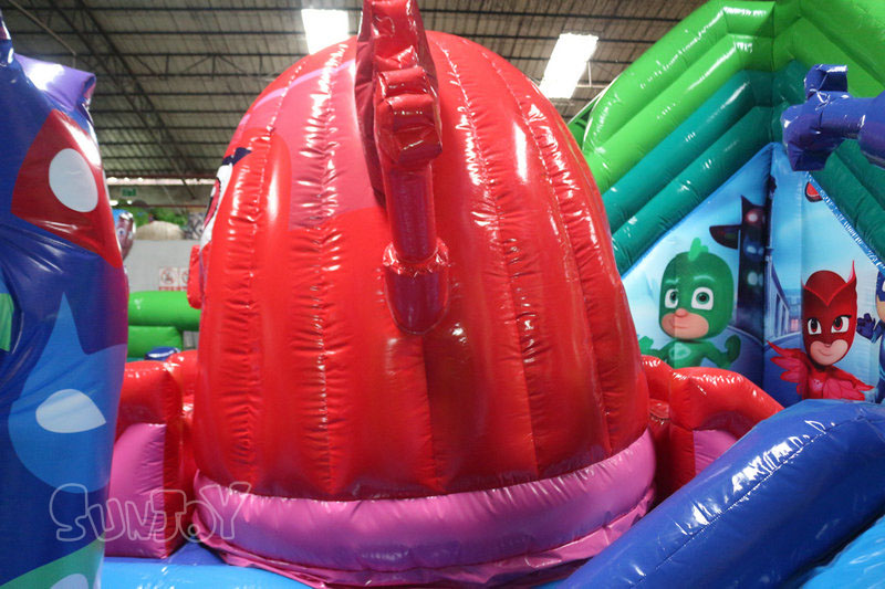 Pj Masks inflatable playground details 2