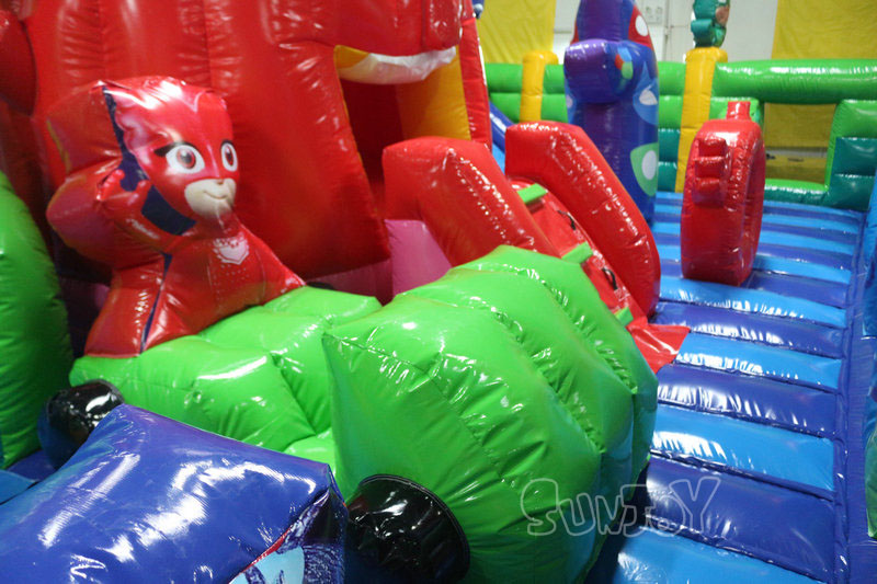 Pj Masks inflatable playground details 5