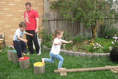 backyard obstacle course for kids