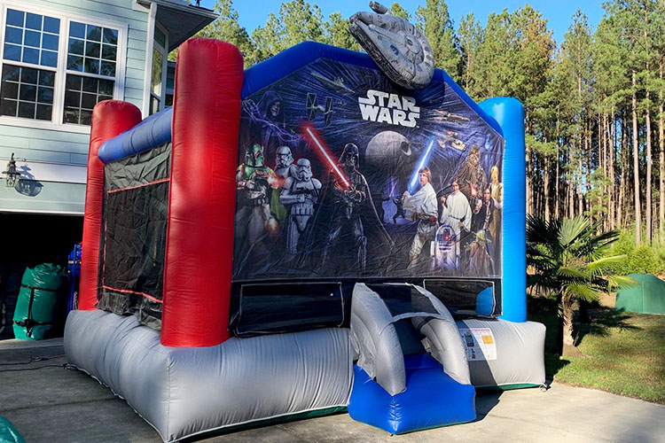 star wars bounce house