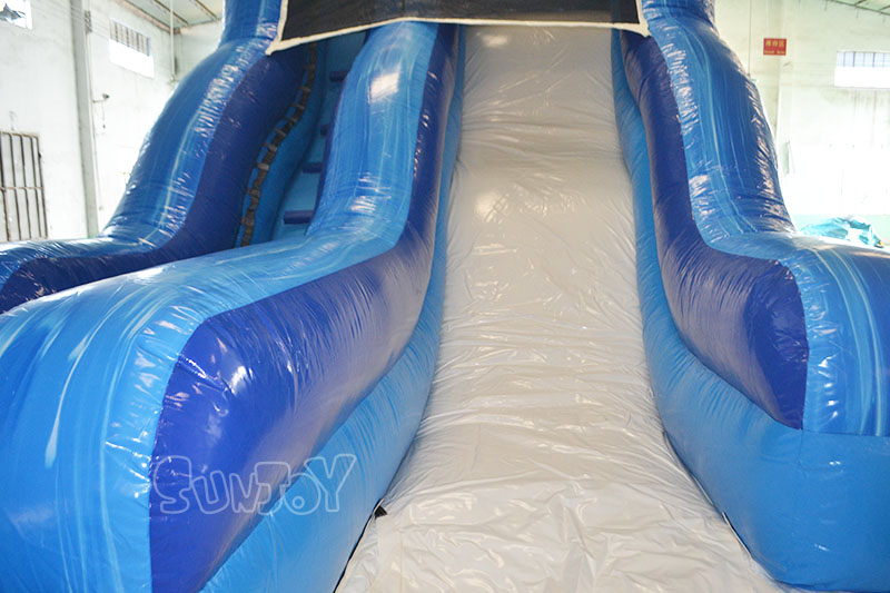 18' dolphin water slide slide lane