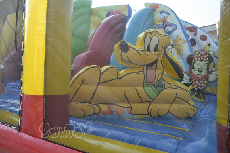 inflatable disney amusement park details 1