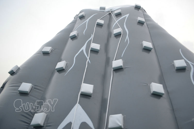 inflatable mountain climbing wall step blocks