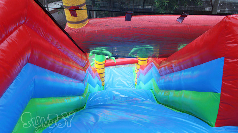 tropical above ground pool water slide sliding sheet