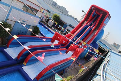 51ft tall inflatable water slide