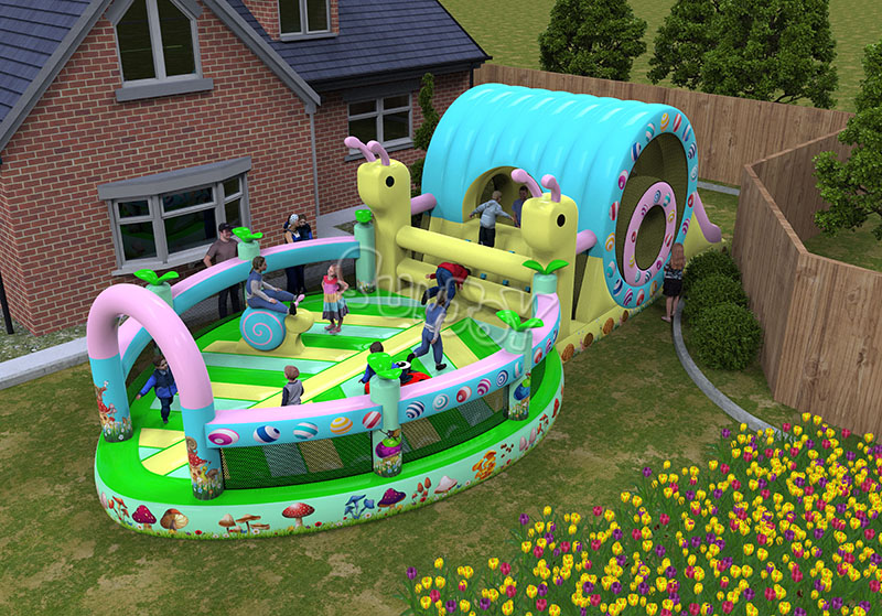 snail amusement park inflatable effect picture snail amusement park inflatable effect picture